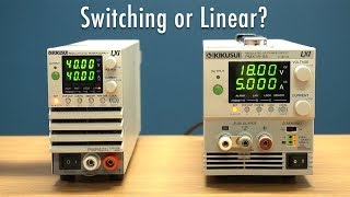 Linear vs Switching DC Power Supplies  Whats the Difference [upl. by Anikes]