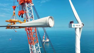 Worlds Largest 16MW Offshore Wind Turbine Starts Operation amp Connects to Grid [upl. by Aciras]