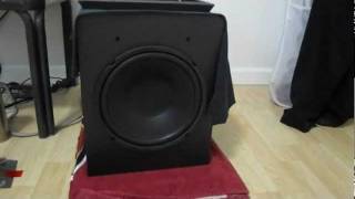 Velodyne VX11 Subwoofer bass test VX11 VX 11 [upl. by Lalat]