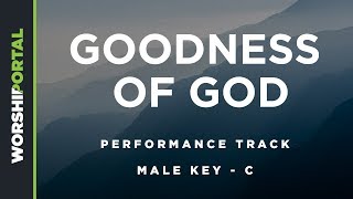 Goodness of God  Male Key of C  Performance Track [upl. by Fisher]