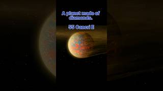 A planet made of diamonds  55 Cancri E science facts viral shorts [upl. by Ysiad]