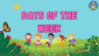 Day of the week  7 Days of the Week  Days of The Week for Kids  Nursery Rhymes amp kids Songs [upl. by Tepper]