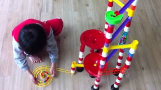 Quercetti Marble Run Vortis Maxi 224 [upl. by Scot]