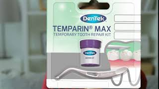 DenTek Temparin Max  Temporary Tooth Repair Kit [upl. by Alexandra]