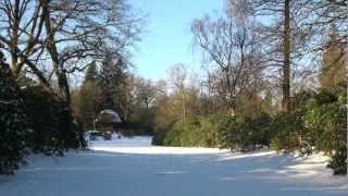 Winterwunderland Schlosspark Lütetsburg 2013 Full HD [upl. by Auohc]