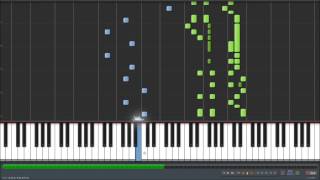 Synthesia Eddie Cantor  Merrily We Roll Along Merrie Melodies Theme [upl. by Eadwina127]