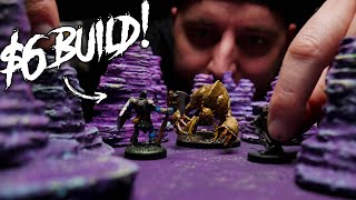 How to Make an UNDERDARK Terrain Set for 6  BEGINNER FRIENDLY [upl. by Leahkim]