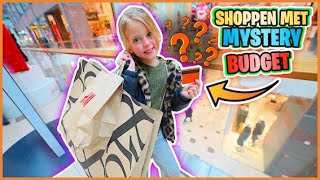 SHOPPEN MET ONZE PiNPAS MET MYSTERY BUDGET 💰  Bellinga Vlog 3078 [upl. by Nnayr]