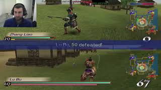 Dynasty Warriors 3 Online Coop Zhang Liao 4th weapon [upl. by Eissac]