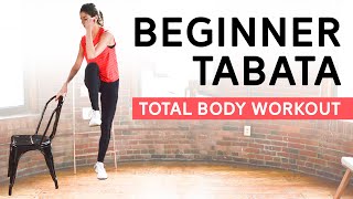 Beginner Tabata Workout  Full Body No Equipment Needed [upl. by Acnairb374]