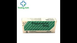 Papaverin 40mg Vidipha  Thuốc điều trị đau bụng do tăng nhu động ruột [upl. by Atteiluj38]