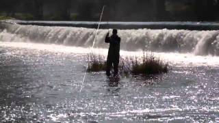 UK Fly Fishing for Pike [upl. by Esyla]