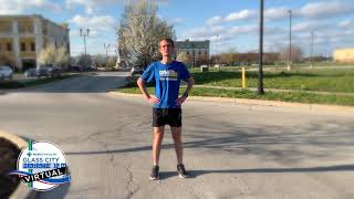 2020 Mercy Health Glass City Marathon a Message from Evan Gaynor [upl. by Wenda533]