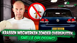 Krassen verwijderen auto  AUTOKRASSENNL [upl. by Firehs555]