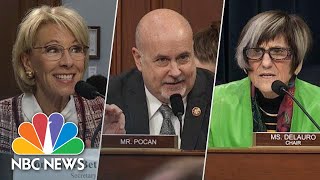 Congress Grills DeVos On ‘Appalling’ Budget Cuts To Special Education  NBC News [upl. by Weissberg794]