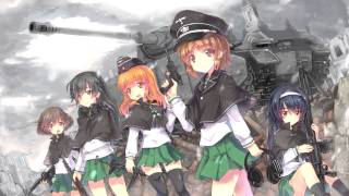 Girls Und Panzer OST Senshadou Koushinkyoku Panzer Vor [upl. by Nwahsauq]