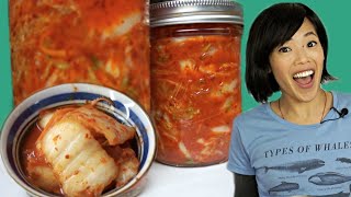 My FAVORITE KIMCHI Recipe  A Small Batch DIY  FERMENTED [upl. by Guise]