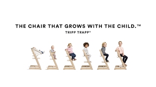 How to use the Tripp Trapp® high chair from Stokke® [upl. by Ahseena]