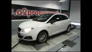 REPROGRAMMATION MOTEUR  o2programmation  Seat Ibiza 2011 16 tdicr 105  144ch [upl. by Brig]