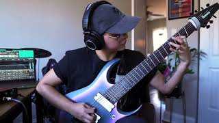 Erra  Snowblood Guitar Cover Solo Only [upl. by Etnohs717]