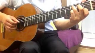 la romanesca by guitar Ji Hoos theme guitar pro score [upl. by Nannaihr294]