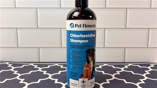 Pet Honesty Chlorhexidine Cat and Dog Antiitch Shampoo [upl. by Slemmer]