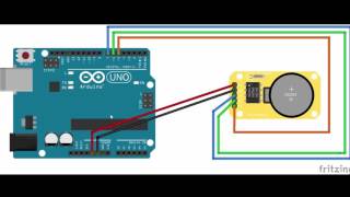 Arduino  Orologio digitale con modulo RTC [upl. by Ahseiuqal]