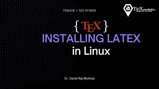 How to install LaTeX in Linux  TexLive  TexStudio [upl. by Wiley771]