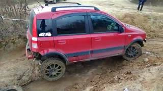 Fiat Panda 4x4 with ELD Diagonal test [upl. by Prakash750]