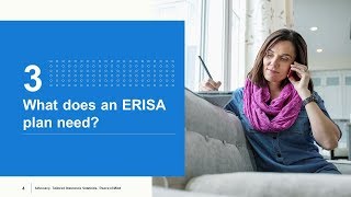 ERISA 101 Compliance Training Series What does an ERISA plan need [upl. by Stock669]