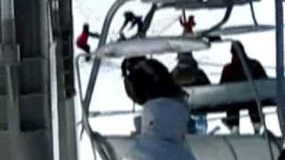 Girl Drops From Chairlift [upl. by Etz]