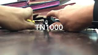 Howto Reset TN1000 Toner Brother [upl. by Trixi218]