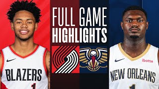 TRAIL BLAZERS at PELICANS  FULL GAME HIGHLIGHTS  March 16 2024 [upl. by Aznofla]