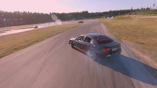 bmw 330d e90 Automatic transmission track drift [upl. by Enaols]