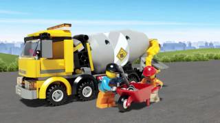 Cement Mixer  LEGO City  60018 [upl. by Nil]