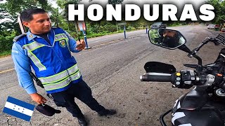 ⚠️Me PARA un RETEN y me MIRA SOSPECHOSO en HONDURAS 🇭🇳  Cap 133 TRIPLTEK USHUAIA a ALASKA en MOTO [upl. by Suiradel420]