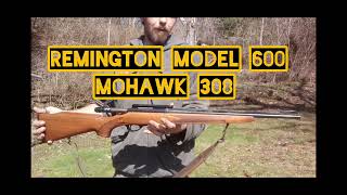 Remington Model 600 mohawk 308 carbine review and shooting videos [upl. by Fondea]