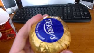 Unboxing a Terrys Chocolate Orange [upl. by Hayila]