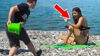 🔥 Throwing water on people prank 💃  Best of Just For Laughs 😲🔥💃 [upl. by Naletak637]