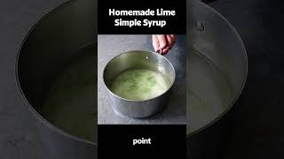 How to Make Chef Johns Lime Simple Syrup [upl. by Codie727]