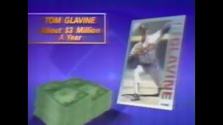 1992 News Report about the Atlanta Braves Salaries  from VHS [upl. by Ajoop]