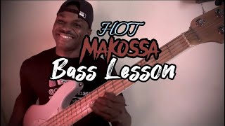 HOT MAKOSSA BASS GUITAR BREAKDOWN  Solfas amp Numbers [upl. by Lada657]