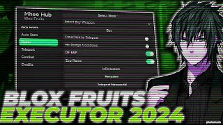 Blox Fruits Script Menu Keyless  Blox Fruits Executor 2024  Blox Fruits Script Download FREE [upl. by Hildagard]