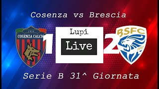 Cosenza vs Brescia 12 quotRIFLESSIONIquot post gara [upl. by Crow]