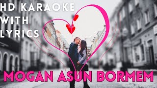 Mogan Ason Borem Karaoke With Lyrics Konkani Love SongInstrumental Molbailo Dou Karaoke With Lyrics [upl. by Cello]