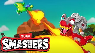 Bad Breath Battle  More  TRex Battle Series Compilation  Cartoons for Kids  Zuru [upl. by Hasile]