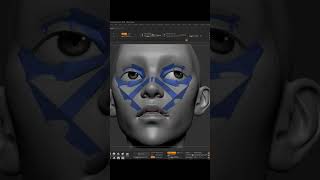 Zbrush retopology challenge zbrushzbrushsculpting digitalsculpt [upl. by Ynitsed799]