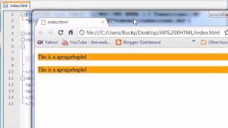 XHTML and CSS Tutorial  23  Margin [upl. by Paula]