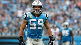 Luke Kuechly 201718 Highlights  HD [upl. by Strickman]