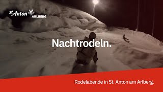 Rodeln in St Anton am Arlberg 2018 [upl. by Dincolo48]